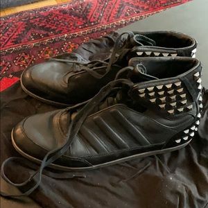 Y-3 x adidas Men’s high tops with studs